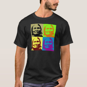 T-shirt Pop Art Freedom Fighter Geronimo