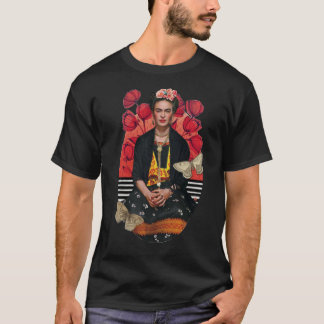 T-shirt Pop Art Frida Kahlo Chemises Cadeau Pour Hommes Fe