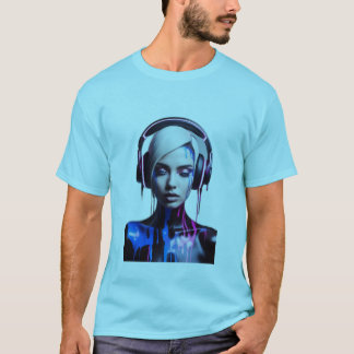 T-shirt Pop Art Friends : Musique et rire Tee