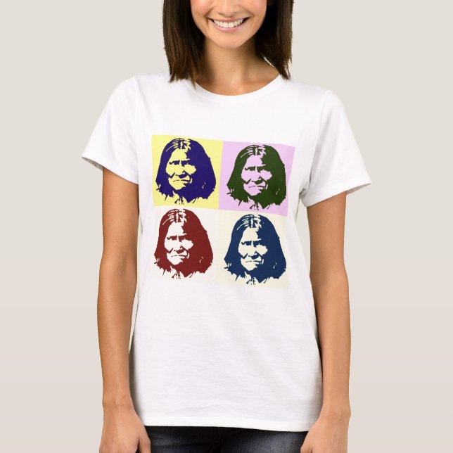 T-shirt Pop Art Geronimo (Devant)