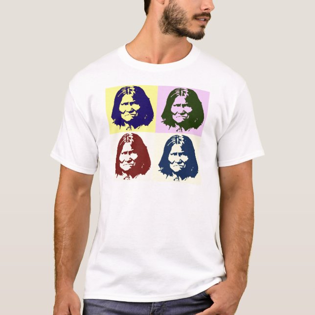 T-shirt Pop Art Geronimo (Devant)