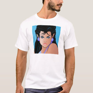 T-shirt Pop Art Girl - Jolie Paulina