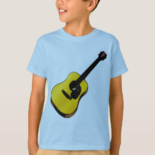 T-shirt Pop Art Guitare