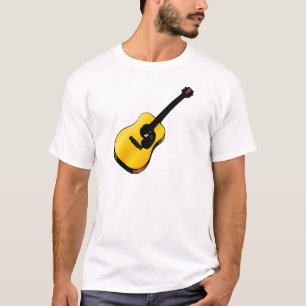 T-shirt Pop Art Guitare