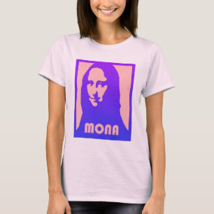 T-shirt Pop Art Mona Lisa - Chemise
