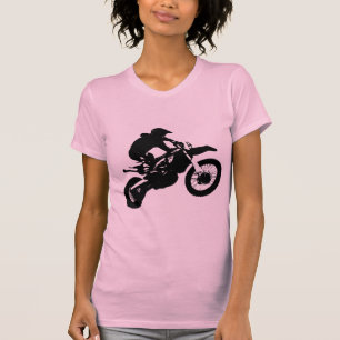 T-shirt Pop Art Motocross Motorcyle Sport