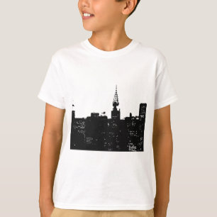 T-shirt Pop Art New York Silhouette