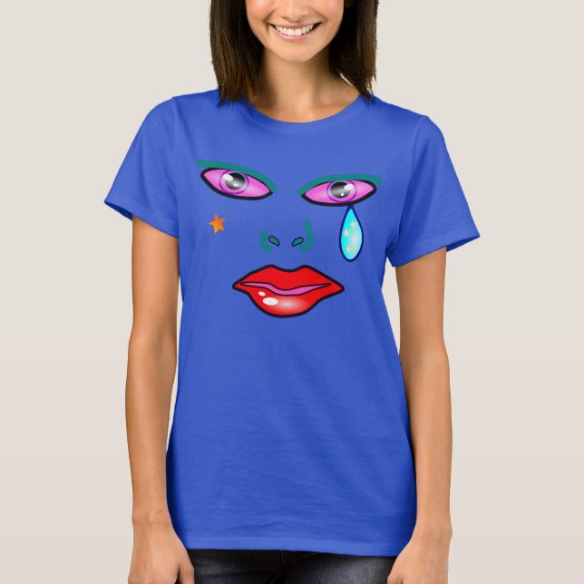 T-shirt Pop Art Rockstar (Devant)