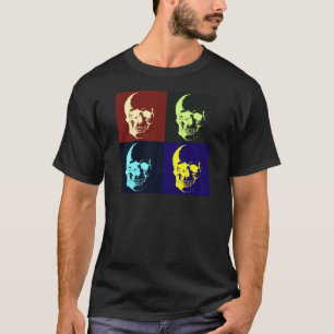 T-shirt Pop Art Skull