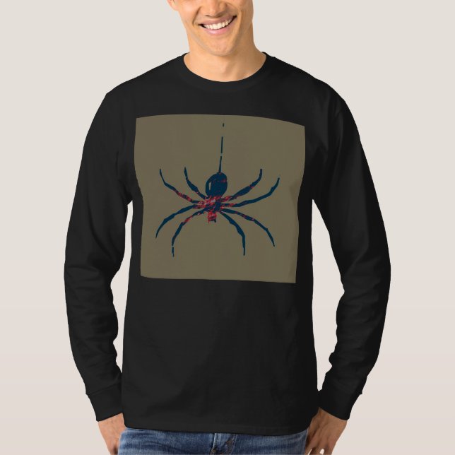 T-shirt Pop Art Spider 2 (Devant)