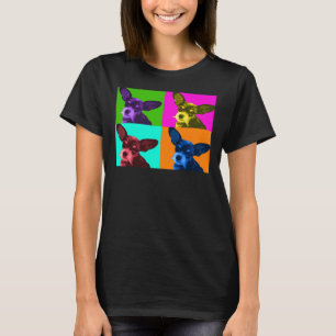 T-shirt Pop Art Squeaky Chihuahua Scoop