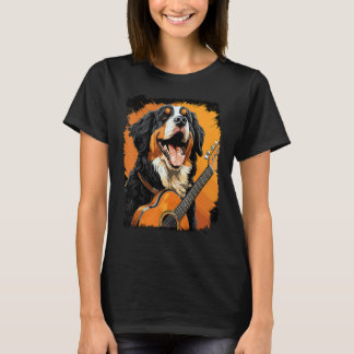 T-shirt Pop Art Vintage Bernese Mountain Dog
