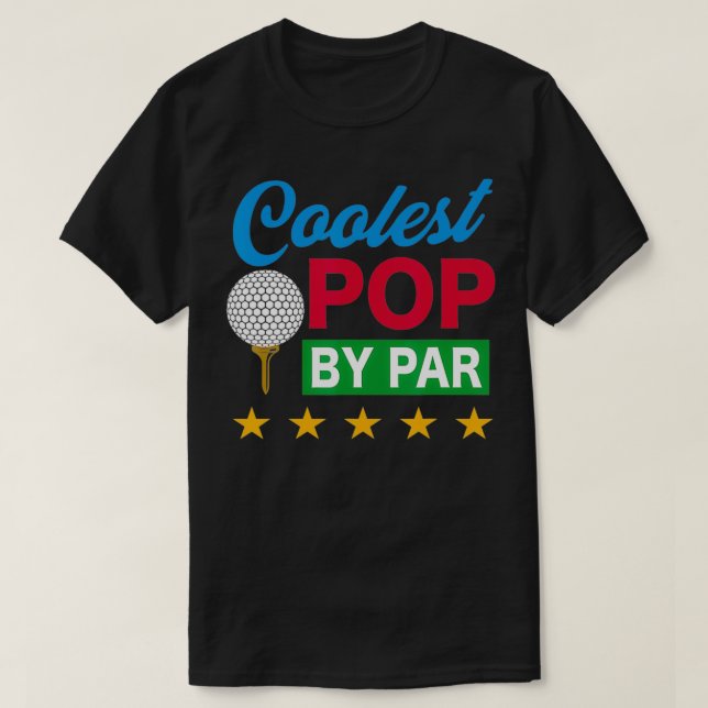 T-shirt Pop Coolle Par Golf Lover  (Design devant)