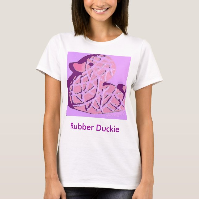 T-shirt Pop en caoutchouc Duckie (Devant)