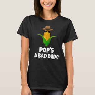 T-shirt Pop est une mauvaise oreille Cool de maïs en Casqu