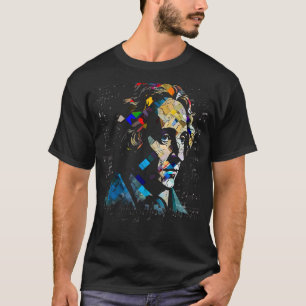T-shirt Pop Felix Mendelssohn Compositeur de musique Piani