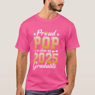T-shirt Pop Fière D'Une Classe De Diplômé Supérieur De 202