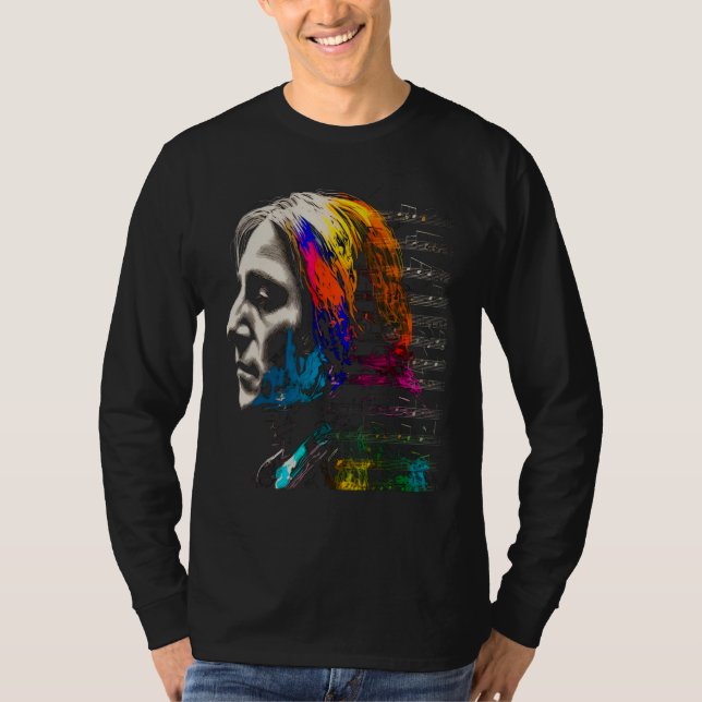T-shirt Pop Franz Liszt (Devant)
