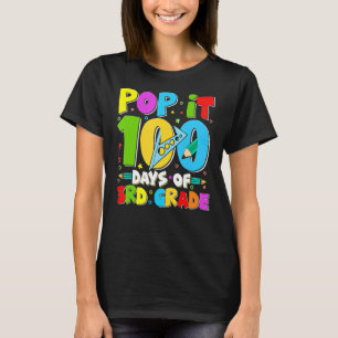 T-shirt Pop It 100 Jours De 3E 3e Année Bonne 100e Jour