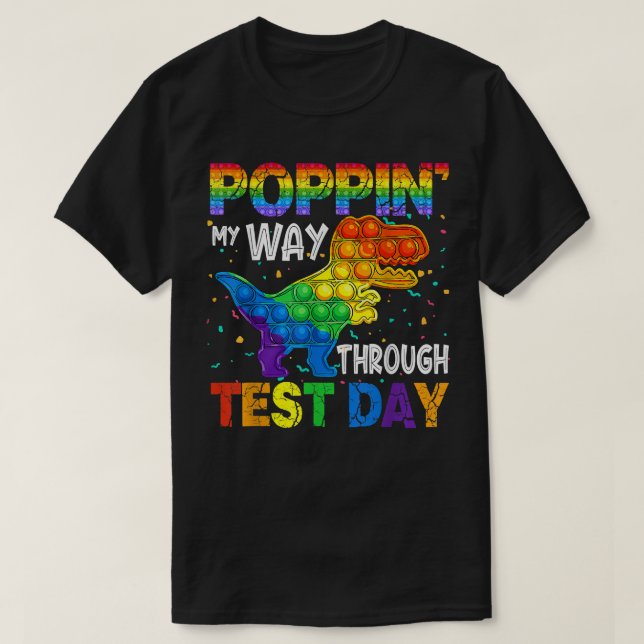 T-shirt Pop It dinosaur ki (Design devant)