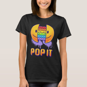 T-shirt Pop It Fidget Popping Toy's Fidget Bubble Popper