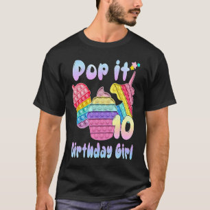 T-shirt Pop it fille de 10 ans