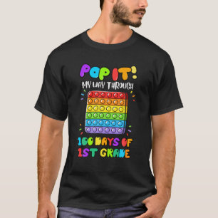 T-shirt Pop It My Way À Travers 100 Jours De 1E Année Popp