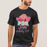 T-shirt Pop It Sister<br><div class="desc">Pop It Sister of the Birthday Girl Fidget Kids Family</div>