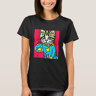 T-shirt Pop Kitty Chat Cute Trendy Pour Hommes Femmes & En