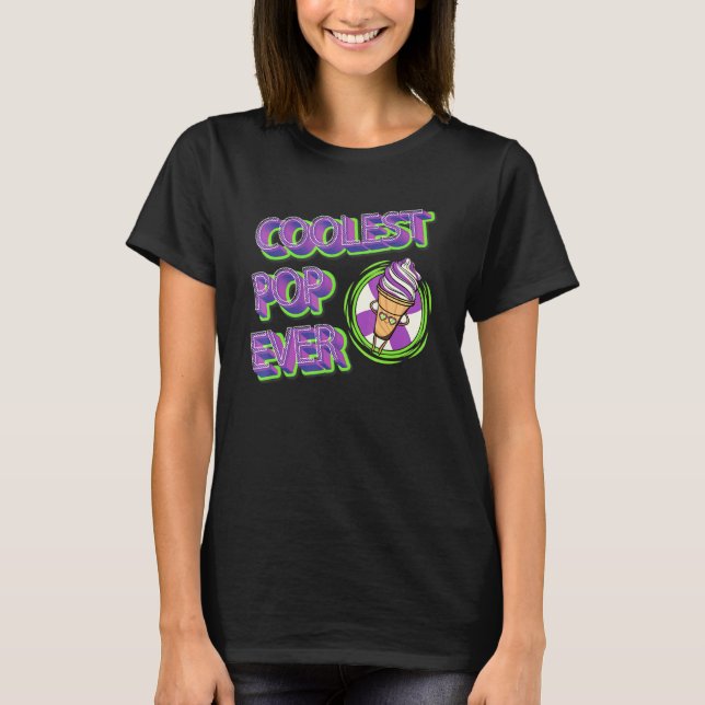 T-shirt Pop le plus frais jamais glace crème (Devant)
