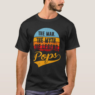 T-shirt Pop L'Homme Le Mythe La Légende