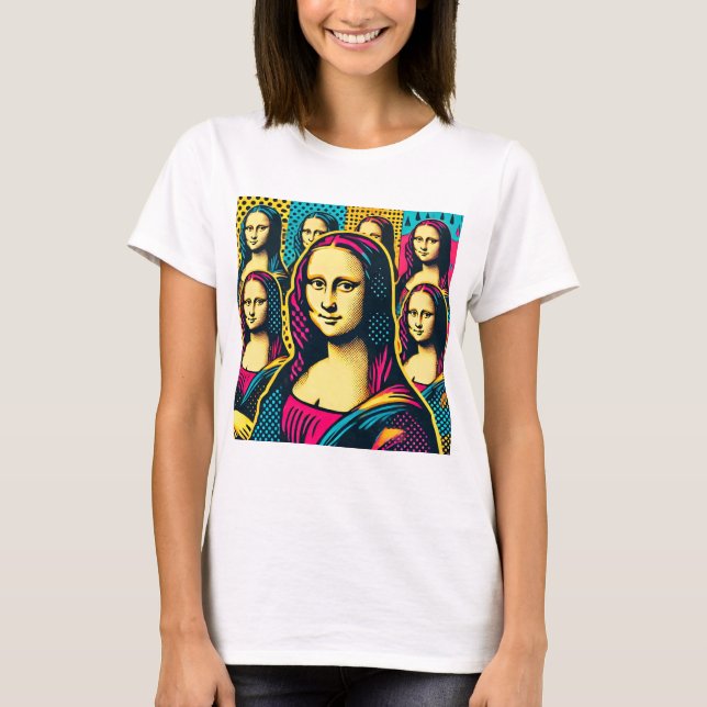 T-shirt Pop Lisa (Devant)