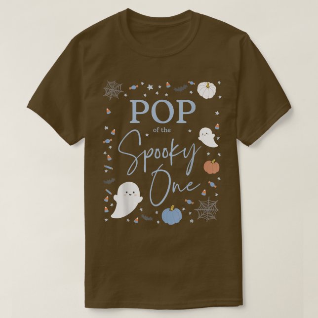 T-shirt Pop Mens du Éffrayant One premier anniversaire Blu (Design devant)