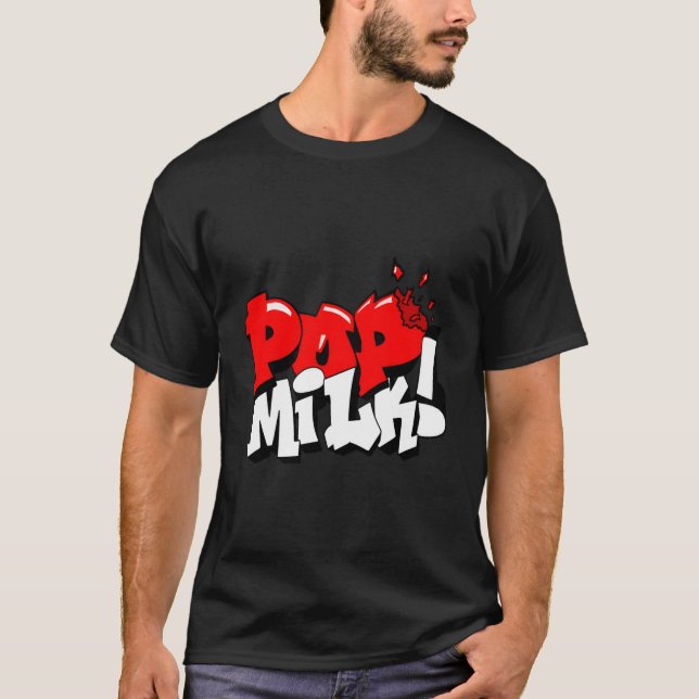 T-shirt Pop Milk ! (Devant)