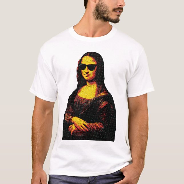 T-shirt Pop Monna Lisa (Devant)