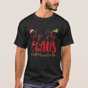 T-shirt Pop Pop Claus Correspondant Famille Pyjamas de Noë