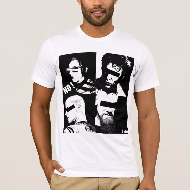 t-shirt Pop Rock  Punk 80 J2M (Devant)