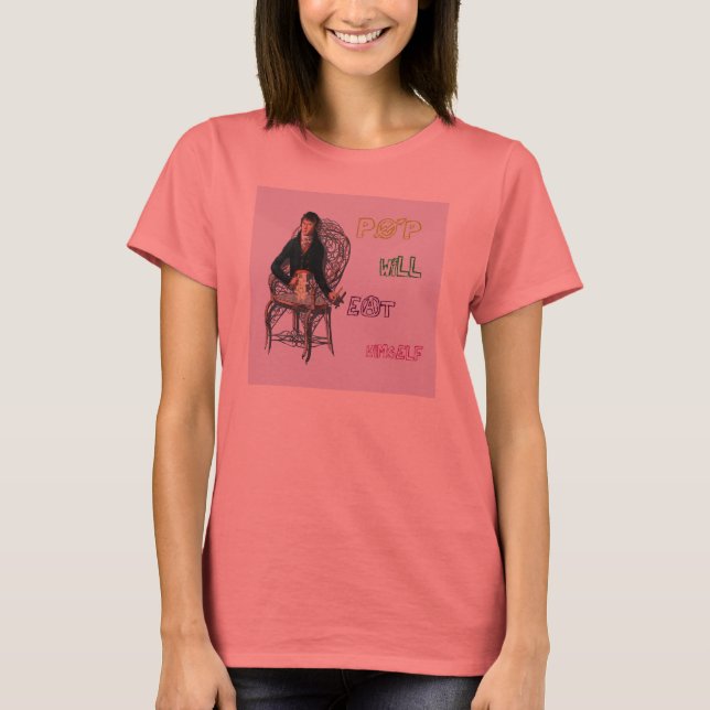 T-shirt Pop se mange (Devant)