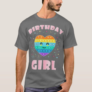 T-shirt Pop Son Pour Les Filles BdayPop It Pour Les Filles