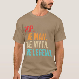 T-shirt Pop the man the the legend family
