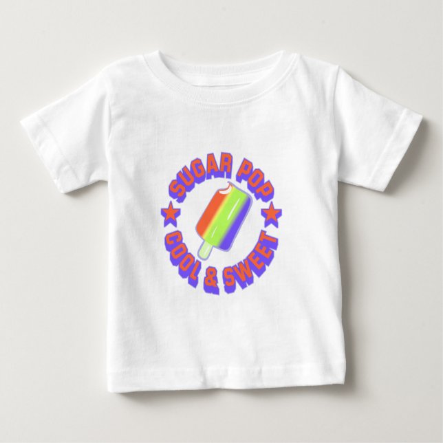 T-shirt Pop Toddler sucre (Devant)