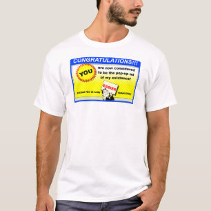 T-shirt Pop-Up Et Chemise Drôle