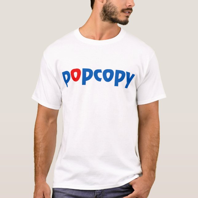 T-shirt popcopy (Devant)