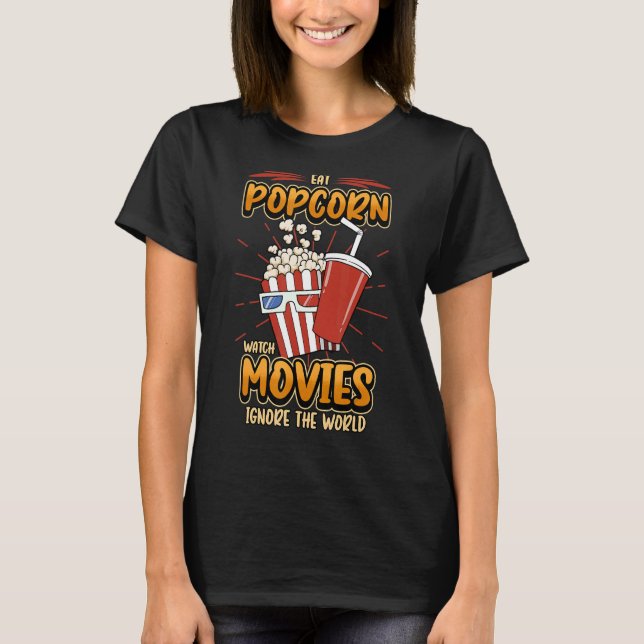 T-shirt Popcorn (Devant)