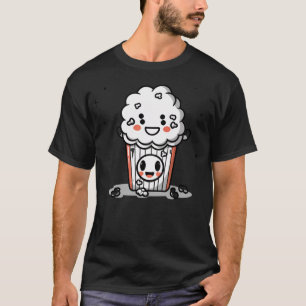 T-shirt Popcorn Food Kawaii