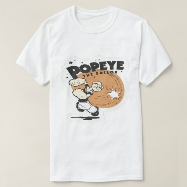 T-shirt Popeye le marin (Design devant)