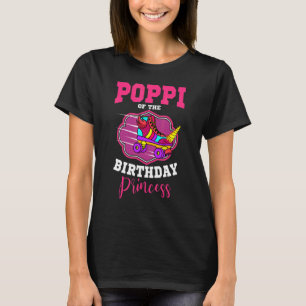 T-shirt Poppi De L'Anniversaire Princess Roller Skates Ann