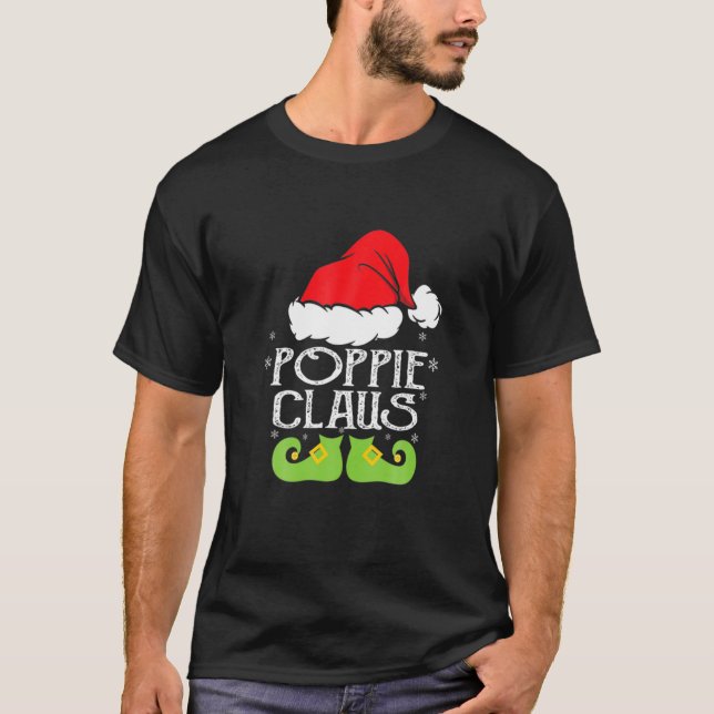 T-shirt Poppie Santa Clause Membres de la famille correspo (Devant)
