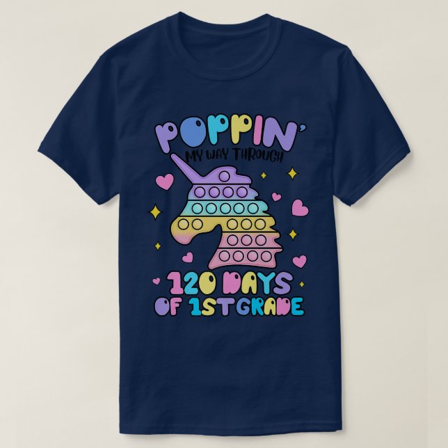 T-shirt Poppin (Design devant)