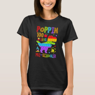 T-shirt Poppin 100 Jours Maternelle École Dino T-Re